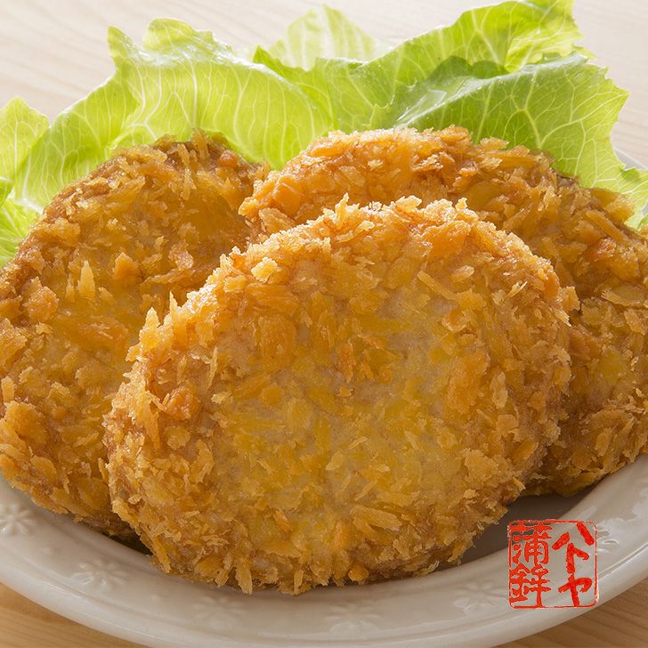 ミンチふらい 3枚入 (ハトミン3枚入) | ハトヤかまぼこオンラインショップ